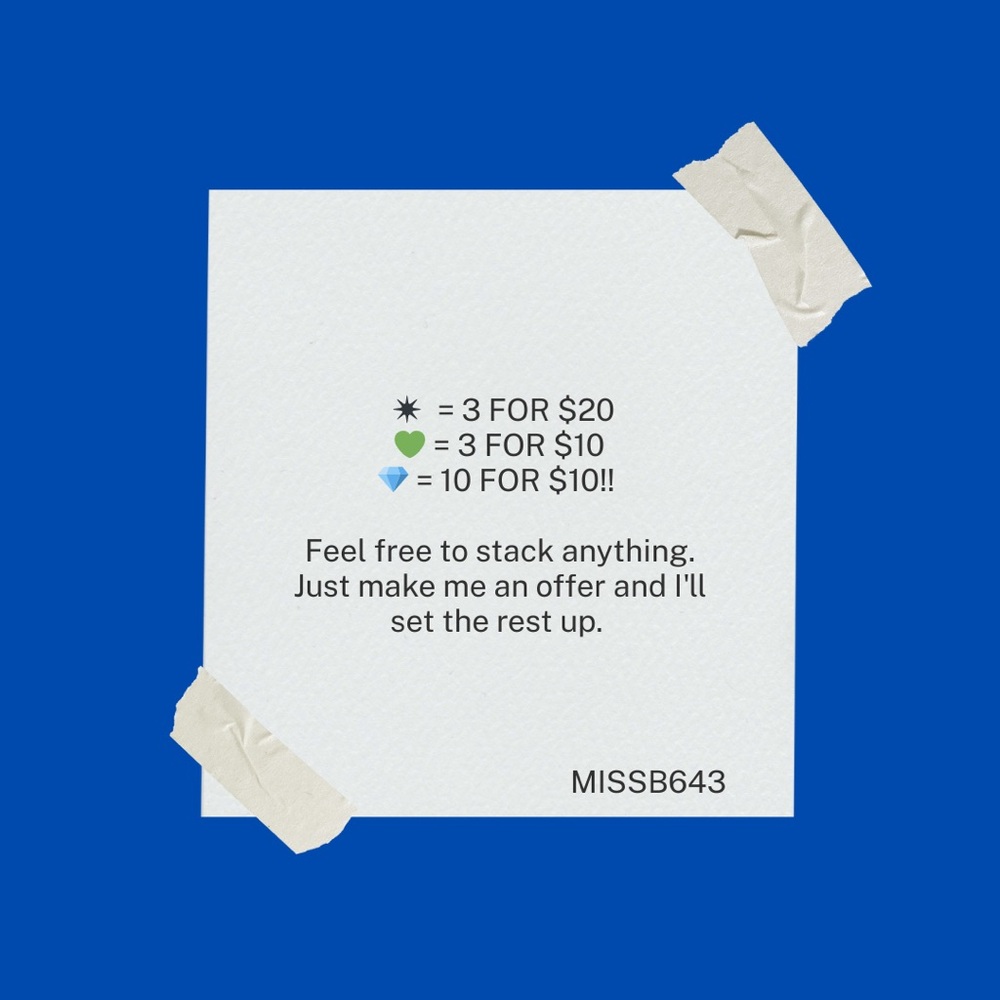 $10 for 10 SALE!
